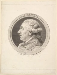 Portrait de L. F. Prault, 1787