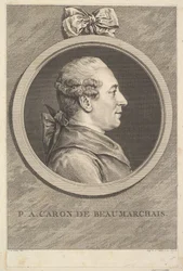 Portrait de P. A. Caron de Beaumarchais, 1773