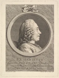 Portrait de Pierre-Jean Mariette, 1765