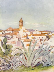 Algeciras (lithographie couleur)