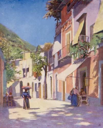 Rue à Casamicciola, Ischia