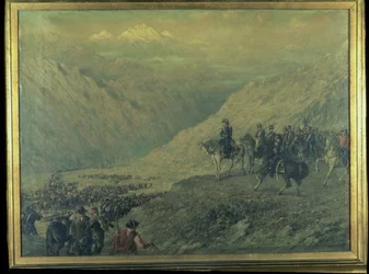 Le Passage des Andes en 1817