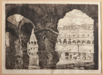 Rome, les Arches du Colisée