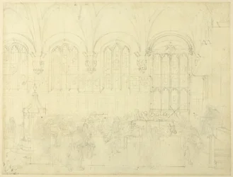 Étude pour la cour de chancellerie, Lincoln