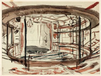 Étude pour le théâtre Sadlers Wells