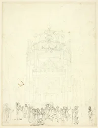 Étude pour Vauxhall Garden