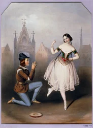 Carlotta Grisi dans le rôle d