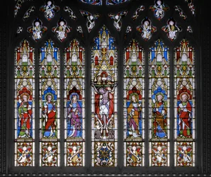 Crucifixion avec Saints