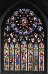 Crucifixion avec Saints