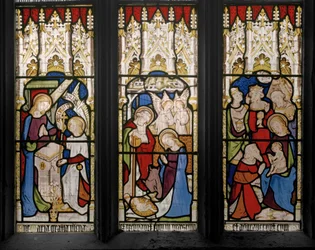 Événements de la Vie du Christ et de la Vierge Marie (détail)