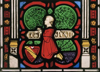 Deuxième fils de Pugin, Cuthbert, fenêtre de la chapelle