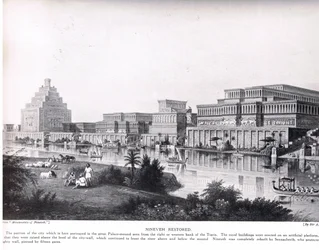Ninive restaurée, illustration de 
