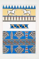 Ornements peints de Nimroud [Calah]