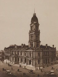 Melbourne, Australie : Hôtel de ville de Hotham