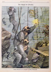 Des plongeurs découvrent des trésors pillés par des pirates dans des églises, 1897