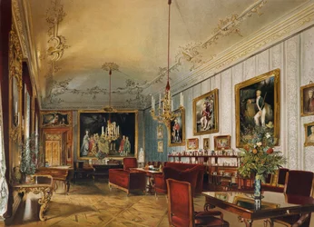 Salle de la Princesse Sofia dans les Appartements Impériaux, Palais de Schönbrunn (Liste du patrimoine mondial de l