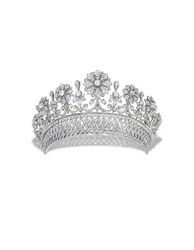 Diadème antique en diamants de Kochert