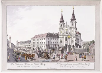 Église paroissiale et couvent de Mariahilf à Leimggruben