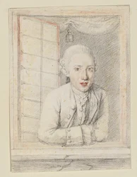 Portrait du prince Albert Casimir Auguste de Saxe-Teschen, fondateur de l