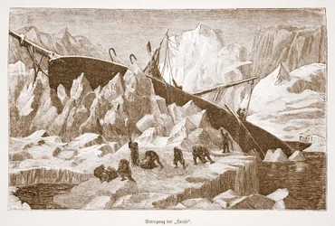 Naufrage du Hansa, 1876