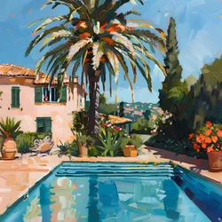 Villa méditerranéenne avec piscine