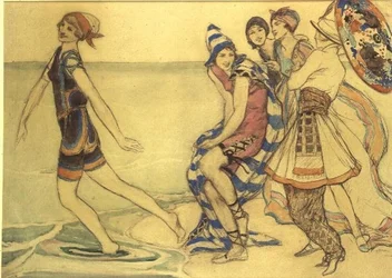 La fête à la plage