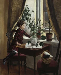 Intérieur avec enfant