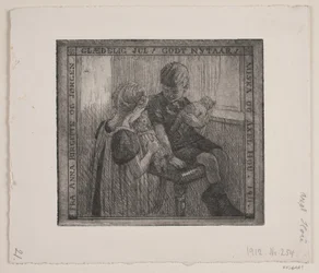 Carte de Noël et du Nouvel An