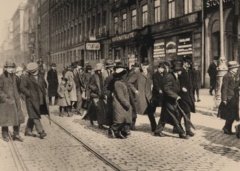 Lénine à Stockholm avec Ture Nerman et Carl Lindhagen le 13 avril 1917, 1917