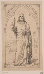 Christ bénissant