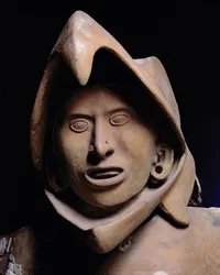 Guerrier aigle de la Maison des Aigles, daté vers 1469 (terre cuite)