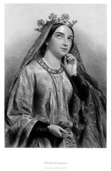 Bérengère de Navarre vers 1164-1230, reine consort du roi Richard I, 19ème siècle