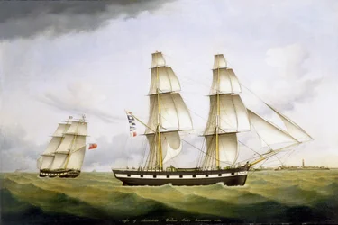 Niger de Sunderland, commandant William Souter, 1852