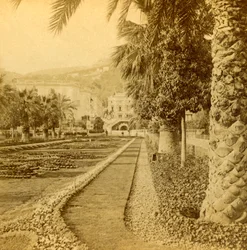 Monte Carlo, vue depuis le Casino, 1897