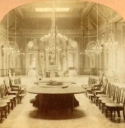 La grande salle dans la maison de jeu à Monte Carlo, 1897