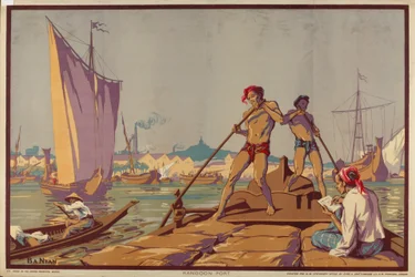 Port de Rangoon, de la série 