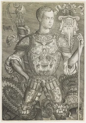 Cosme I de Médicis, gravé par Niccolo della Casa