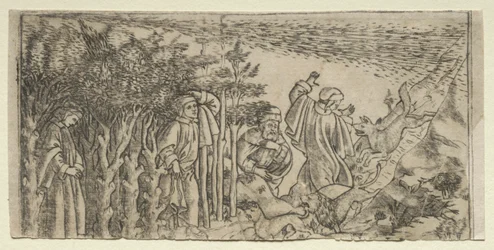 Dante perdu dans la forêt : Échappant et rencontrant Virgile, Chant I