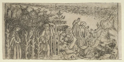 Dante perdu dans la forêt : Échappant et rencontrant Virgile, Chant I, 1481