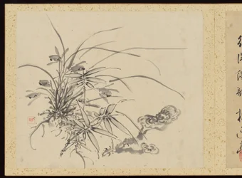 "Élégance raffinée aux quatre saisons" (Shiji seiga), album de peintures de fleurs