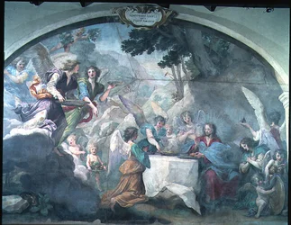 Le Christ servi par les anges
