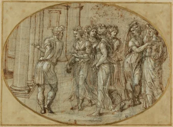 Ulysse et les filles de Lycomède