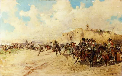 La foire des gitans, 1889