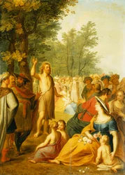 Saint Jean-Baptiste prêchant dans le désert