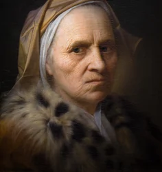 Vieille femme (détail)