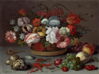 Panier de fleurs