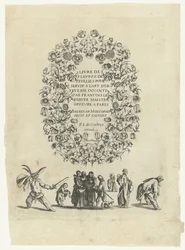 Page de titre: Livre de Fleurs & de Feuilles pour servir à l