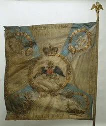 Bannière du Régiment des Gardes à Cheval Semenovsky, après 1825