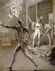 Don Juan et le fantôme de son père