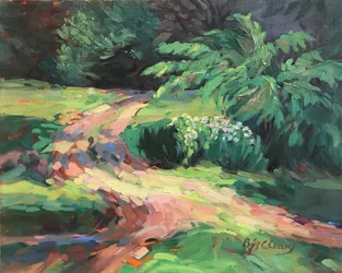 Kansas Plein Air, c.1980-2000 (huile sur toile)
